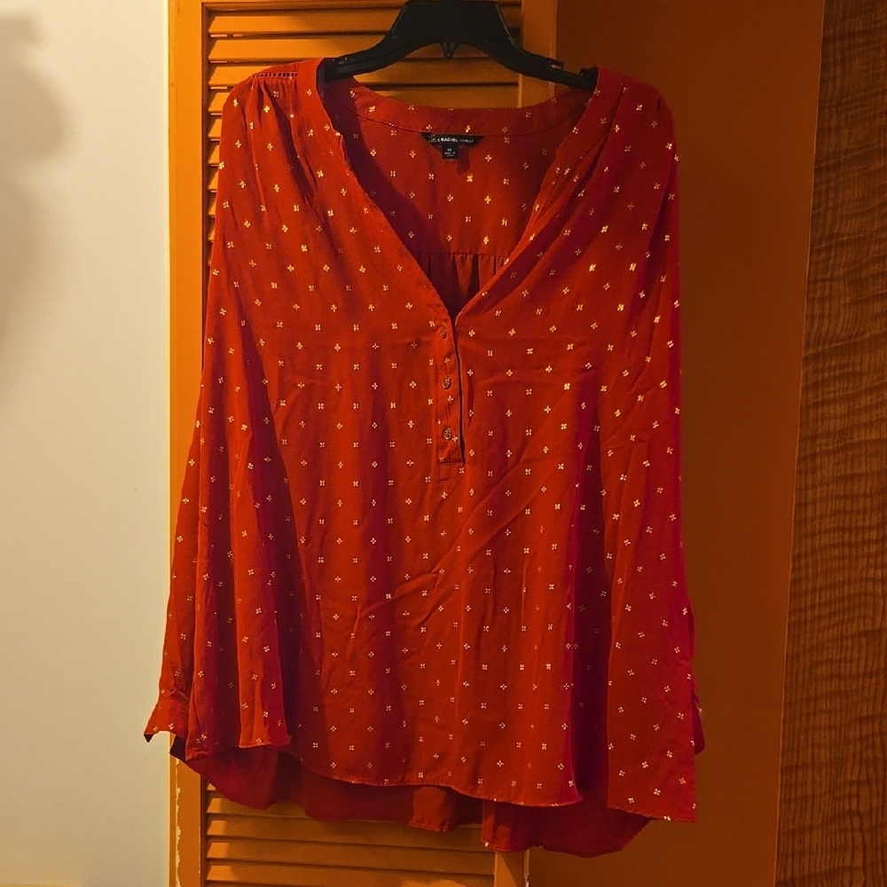 Women's Red Blouse